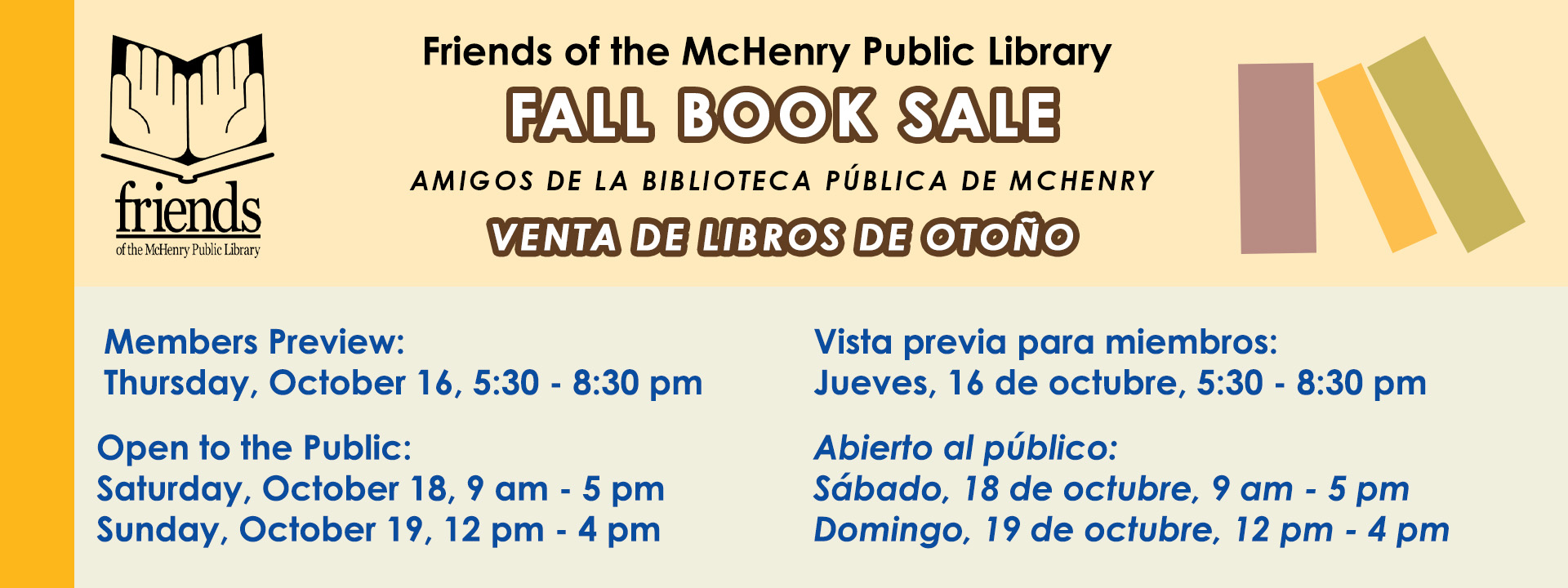 Friends Fall Book Sale 25